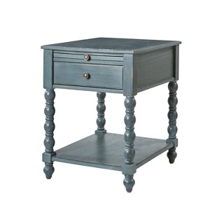 Esther 26 Tall End Table with Built-in Charging Outlets|ARTFUL LIVING DESIGNS - 1 of 4