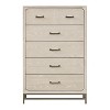 HOMES: Inside + Out Neovesi Chest Boho 5 Drawer Oak - image 3 of 4