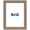 PosterPalooza | Photo Size Deco Silver Picture Frame - UV Acrylic, Foam Board Backing, Hanging Hardware - 2 of 4