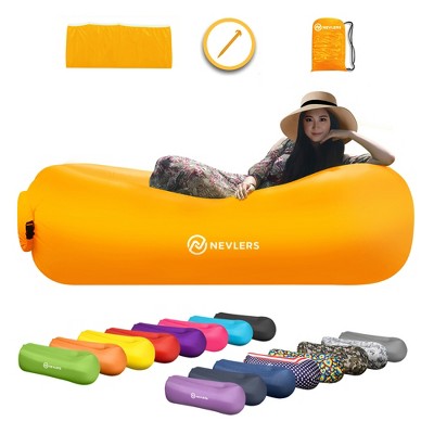 Nevlers Tear-resistant Inflatable Loungers - Saffron : Target