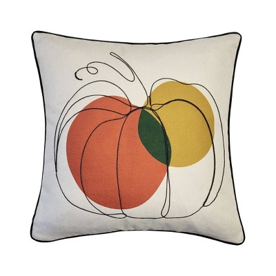 Market Pumpkin Throw Pillow Cover 18” x 18” – Ole Homestead