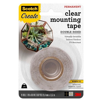 clear double sided mounting tape