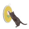 Unique Bargains Cat Scratch Pad with Flower Pattern for Indoor Outdoor Yellow - 2 of 4