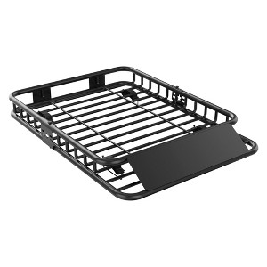 Universal Roof Rack Carrier Basket, 200 Lbs Capacity Car Cargo Rack with Extension Luggage Holder Basket for SUVs, Trucks, Vehicles - 1 of 4