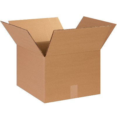Box Partners Heavy-Duty Boxes 14" x 14" x 10" Kraft 25/Bundle HD141410