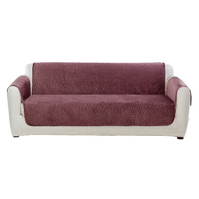 Elegant Vermicelli Sofa Furniture Protector Mulberry - Sure Fit