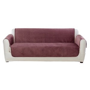 Elegant Vermicelli Sofa Furniture Protector Mulberry - Sure Fit, Pink