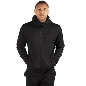 CITYLAB Mens Atheltic Performance Full Zip Fleece Hoodie - 1 of 1