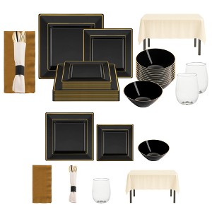 Smarty Had A Party Resolutions Dinnerware Set - 60 Sets - 1 of 4