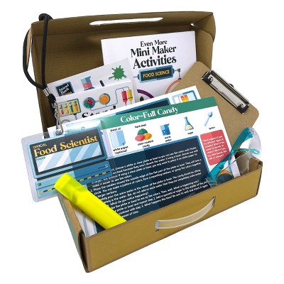 Carson Dellosa Education Mini Maker Kit: Food Science Activity Kit, Grade 2-5 (31 pieces)