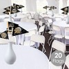 Big Dot of Happiness Disco New Year - Triangle Groovy NYE Party Photo Props - Pennant Flag Centerpieces - Set of 20 - 2 of 4