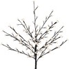 Northlight 4' LED Lighted Sakura Cherry Blossom Artificial Flower Tree - Warm White Lights - 4 of 4