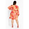 Women's Plus Size Mischa Print Dress - l'amour | CITY CHIC - image 3 of 4