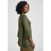 Jessica London Women's Plus Size Ruffle Layered Sleeve Top - 4 of 4