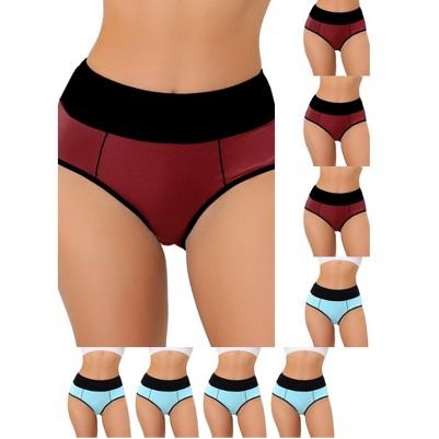 5 light blue 4 burgundy
