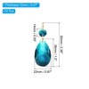 Unique Bargains Crystal Pendants Teardrop Beads for DIY Lamp Arts Crafts Decoration 10 Pcs - 2 of 4