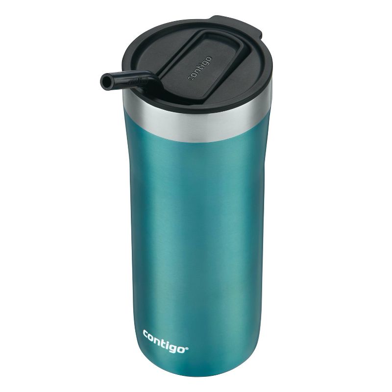Contigo Streeterville Stainless Steel Tumbler with Straw, 5 of 7