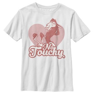 Boy's The Emperor's New Groove Valentine Kuzco No Touchy T-Shirt - 1 of 4