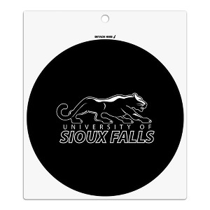 University of Sioux Falls Secondary Logo Automotive Car Refrigerator Locker Vinyl Circle Magnet - 1 of 4