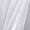RT Designers Collection Debbie Macrame Construction 3" Rod Pocket Curtain Panel White - 4 of 4