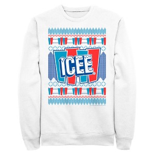 Men's ICEE Retro Ugly Sweater Sweatshirt - 1 of 4