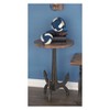 Metal and Wood Anchor Table Brown/Black - Olivia & May: Nautical-Inspired, Round Accent Table for Home Decor - 4 of 4
