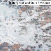 Machine Washable Area Rug Non-Slip Modern Abstract Rug Stain Resistant Retro Geometric Throw Carpet for Living Room Bedroom Office - 3 of 4