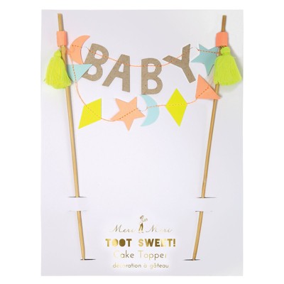 Meri Meri Baby Cake Topper