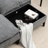 SKRAN  2-Seater U-Shaped Sofa,Convertible Combination Sofa with Footstools and Storage for Living Room,Bedroom/Office/Small Space - 2 of 4