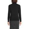 Lands' End Women's Fine Gauge Cotton Turtleneck Sweater - 2 of 3