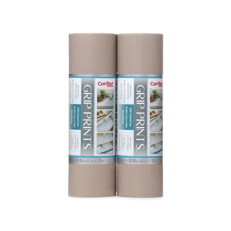 Con-Tact Grip Prints 2pk 12&#34;x20&#39; Taupe, 1 of 9