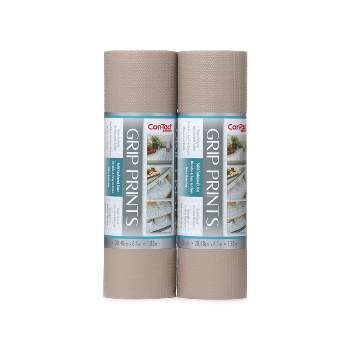 Con-Tact Grip Prints 2pk 12"x20' Taupe