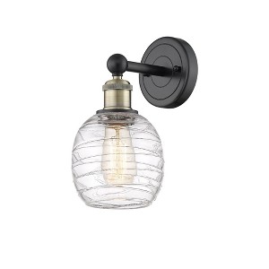 Innovations Lighting Belfast 1 - Light Sconce in  Black Antique Brass - 1 of 1