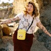 Nickelodeon Bag, Crossbody, SpongeBob SquarePants, Biting Lip Expression, Yellow, Vegan Leather - 4 of 4