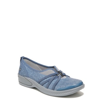 Bzees For Lifestride Womens Niche Slip-on Flats Denim Blue 7.5 W : Target