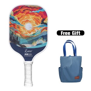 Luzz T700 Carbon Fiber Pickleball Paddle with Sandblasted Surface & Honeycomb Core Racket - Includes Free Versatile Tote Bag - 1 of 4