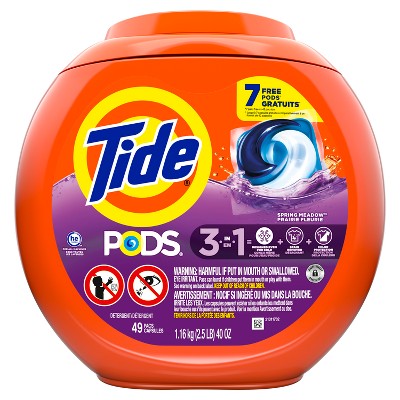 Tide Spring Meadow Pods HE Compatible Laundry Detergent Soap Pacs
