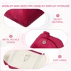 Unique Bargains Velvet Jewelry Mini Ring Organizing Storage Gift Box - 3 of 4