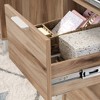 Portage Park Executive Desk Kiln Acacia - Sauder - 4 of 4