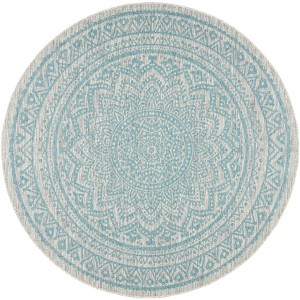 Courtyard CY8734 Power Loomed Indoor and Outdoor Rug - Safavieh - 1 of 3