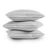 18"x18" Deny Designs ThirtyOne Illustrations Stiches Square Outdoor Throw Pillow Gray - 4 of 4