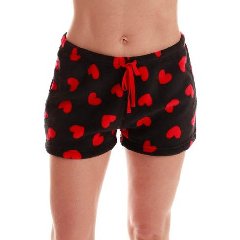 Women's Boxer Pajama Shorts - Colsie™ Black/white/floral L : Target