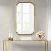 GlasFlength Decorative Wall Mirrors Wall Art Rectangle Mirror Vanity Mirror Accent Mirror Metal Frame Mirror for Living Room, Gold, 38"*1"*21.25" - 2 of 4