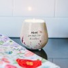 Pavilion Gift Company - Mom - 8 oz - 100% Soy Wax Candle Scent: Tranquility - Flame Candles - 2 of 4