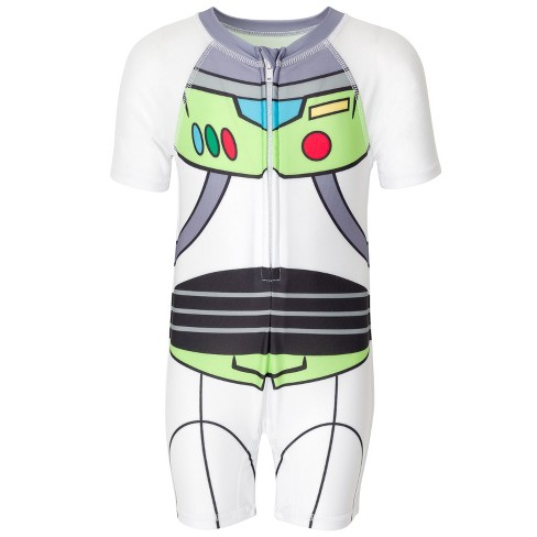 Boys Short Sleeve Zipper Rash Guard and Swim Trunk Set | Ocean Breeze