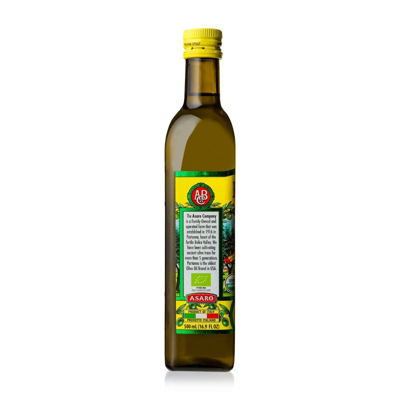 Partanna Everyday Organic Unfiltered Extra Virgin Olive Oil - 500ml, 3 of 6