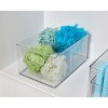 Divided All-Purpose Storage Bin - Set of 2 - Clear - Made in USA - 4 of 4
