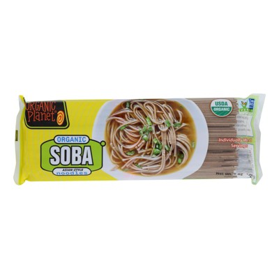 Organic Planet Organic Soba Noodles - Case of 12 - 8 oz