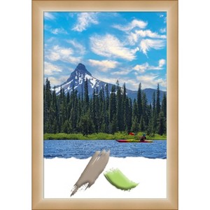 Amanti Art Eva Ombre Gold Narrow Picture Frame - 1 of 4