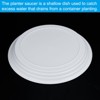 Unique Bargains Home Garden Round Plastic Plant Saucers 6 Pcs - 4 of 4